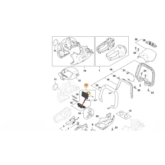 STIHL  Moduł elektroniczny HA06 430 1401